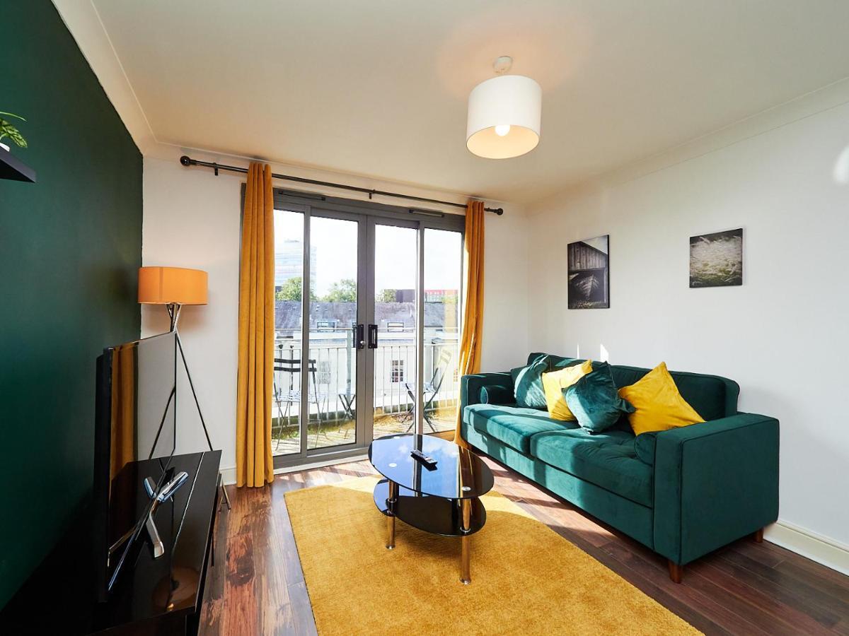Emerald Suite - Two Story Duplex Apartment - Balcony - Contractors - Family - City Centre - Broadway Plaza - Five Ways - Sleeps 6 Birmingham Exterior foto